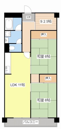 守山アーバンライフの物件間取画像